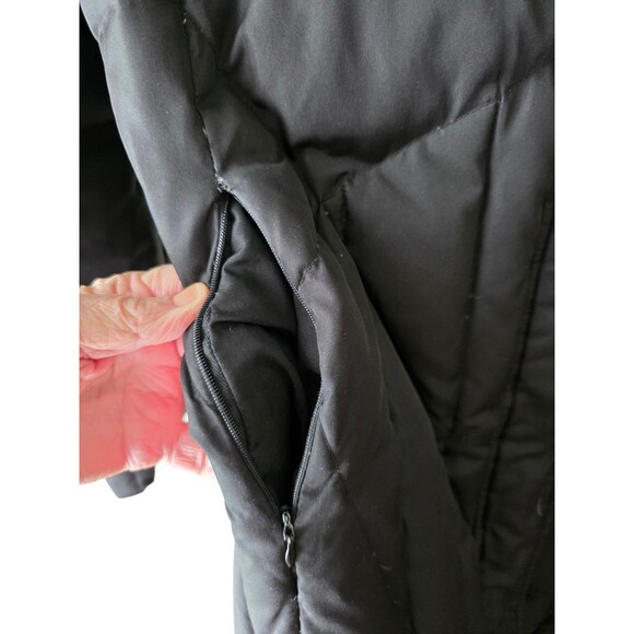 Calvin Klein Full Length Down Puffer Coat Women's size XL Parka Winter NO HOOD - Picture 5 of 16